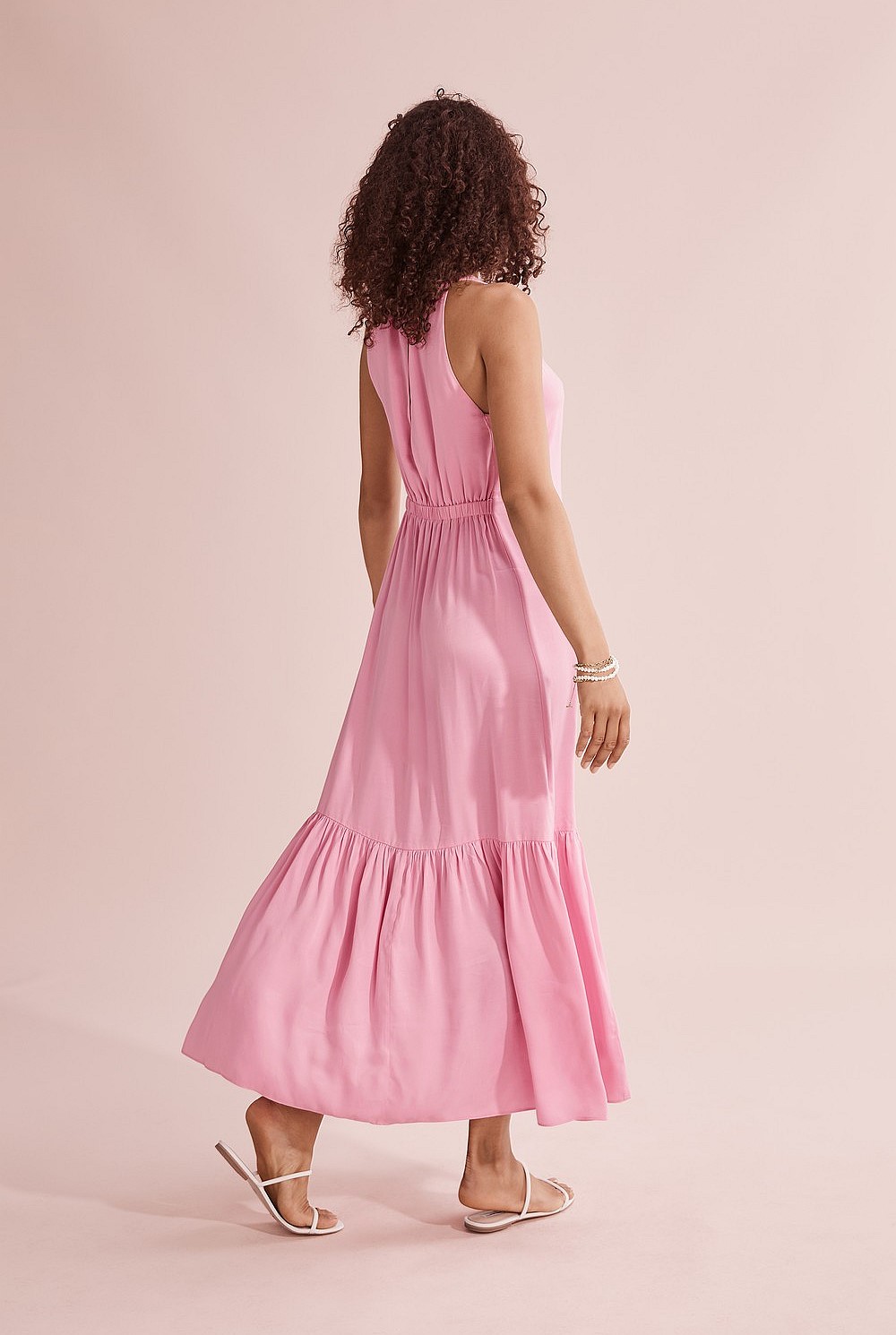 Cupro Maxi Dress