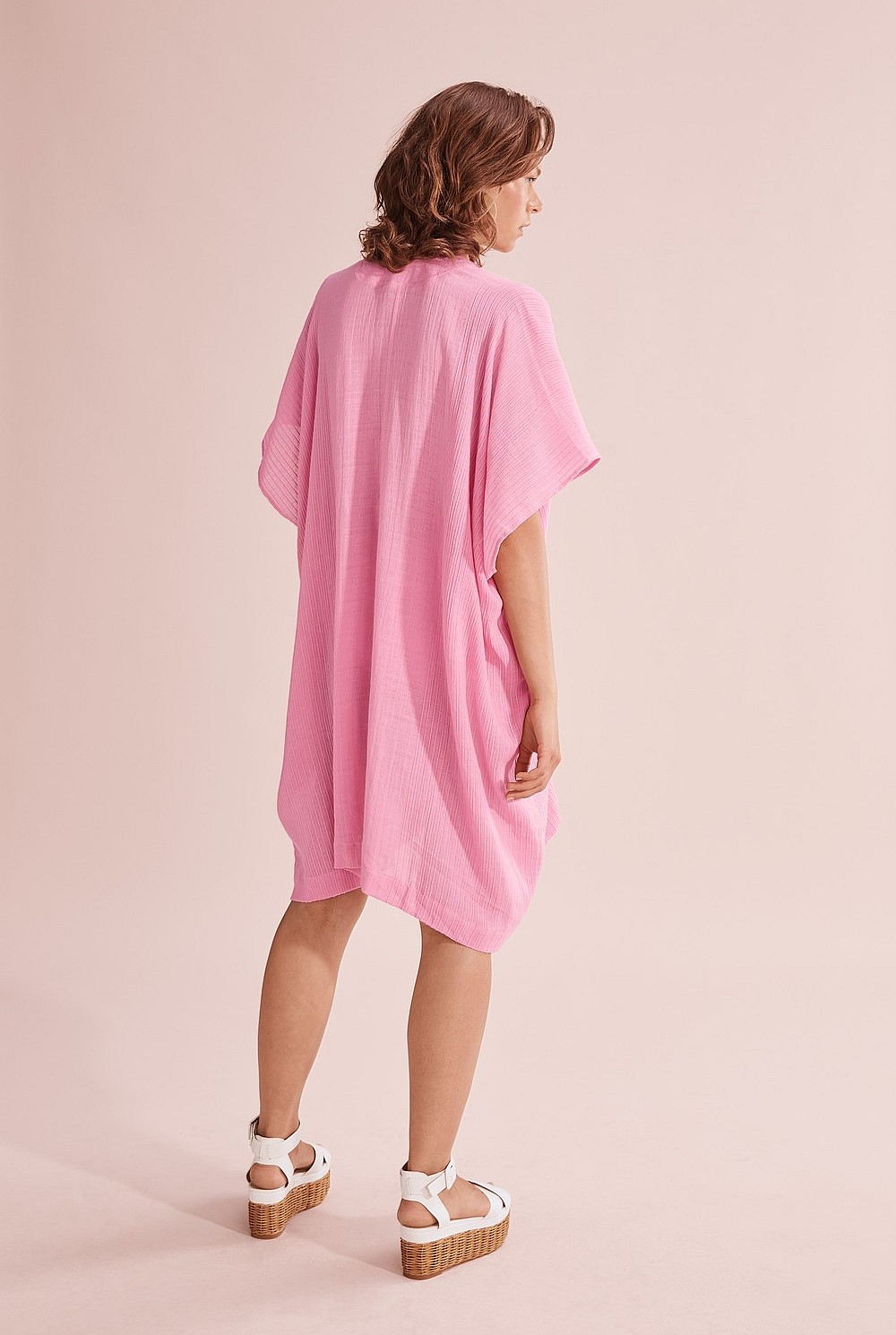 Self Stripe Kaftan