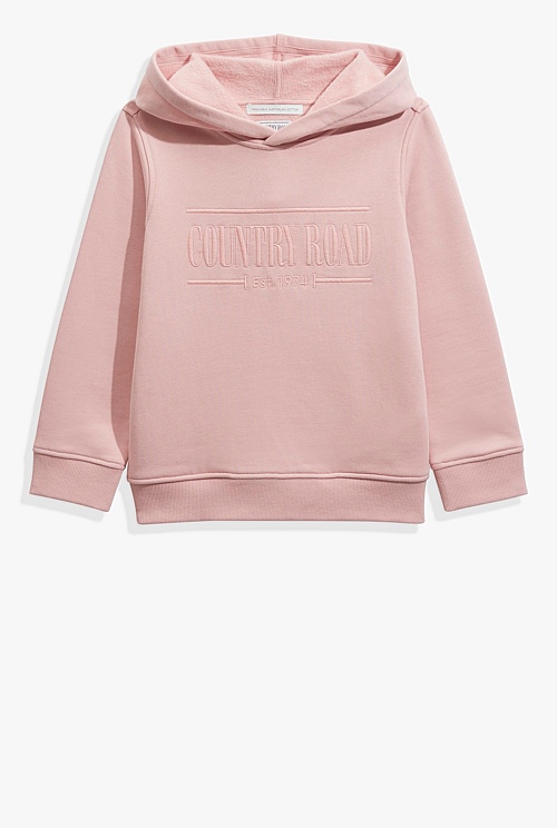 Dust Pink Verified Australian Cotton Heritage Hooded Sweat Sweats
