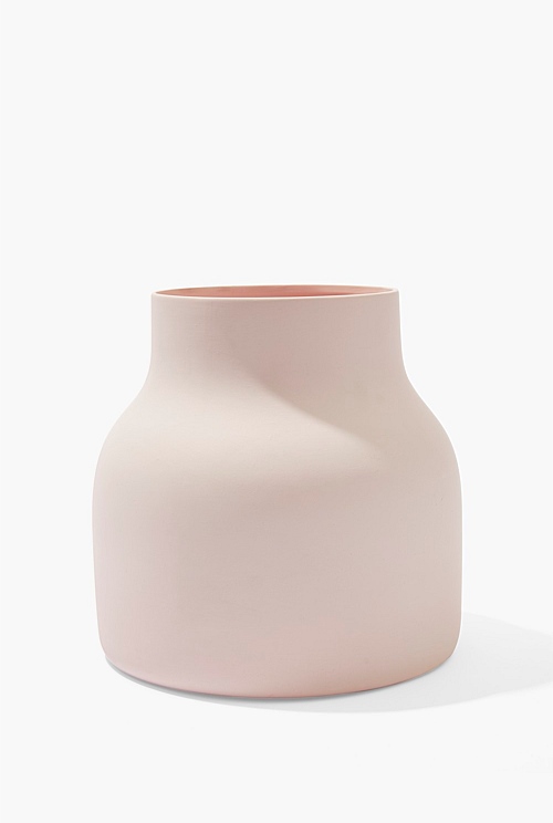 Peony Pink Dane Ceramic Medium Vase Vases Country Road