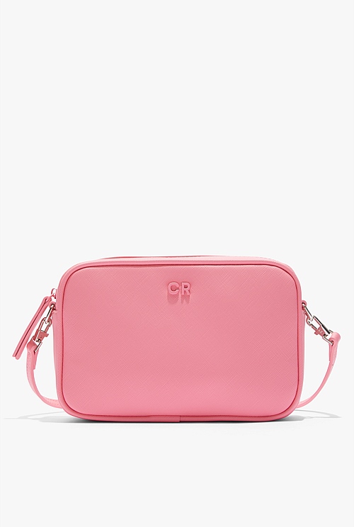 Flamingo Pink Tonal Camera Bag Bags Country Road