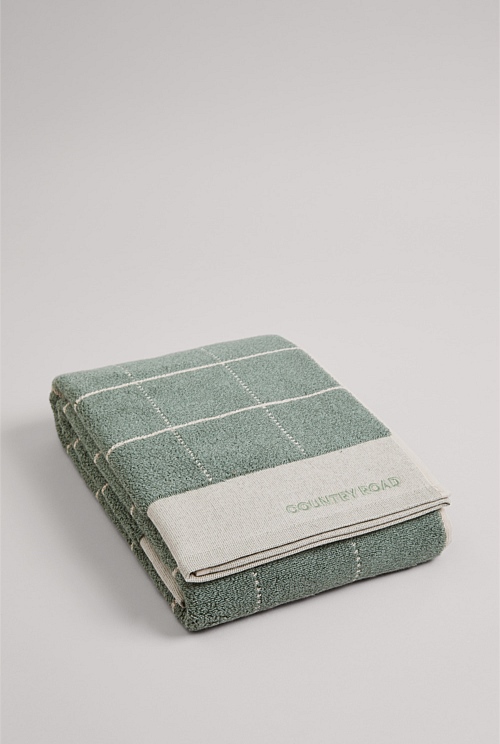 Spruce Kiko Australian Cotton Bath Towel Towels & Mats Country Road