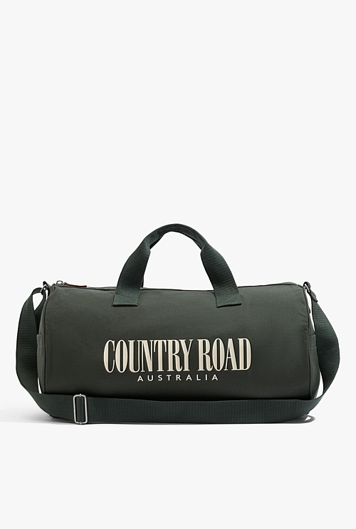 Eden Green Organically Grown Cotton Heritage Duffle Bag Bags Country Road