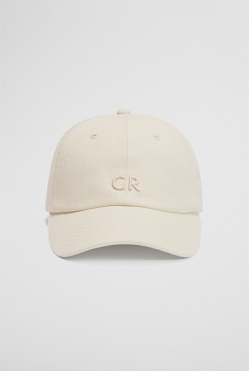 Cream Country Road Logo Cap Hats, Scarves & Gloves Country Road