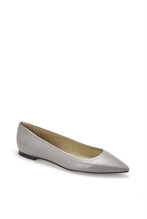 Dove Grey Carrie Point Flat - Flats | Country Road