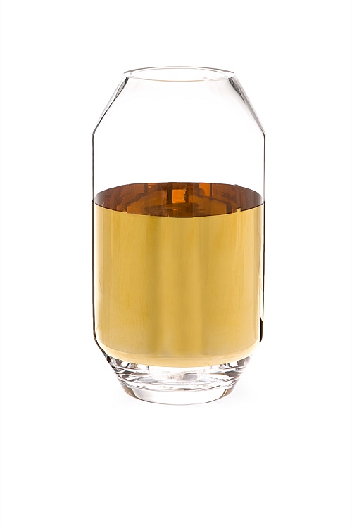 Gold Bevel Gold Large Vase Vases Country Road