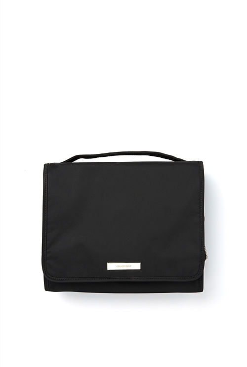 Black Classic Roll Up Cosmetic Bag Bags Country Road