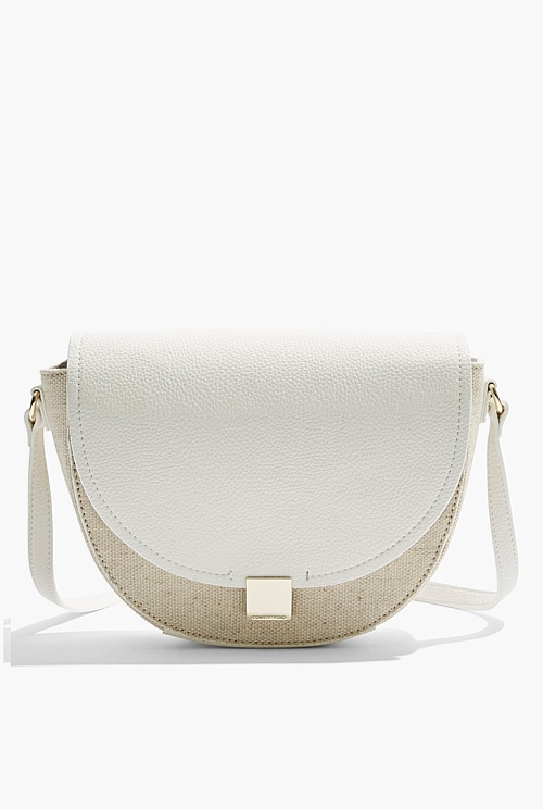 Flax Saddle Crossbody Bag Bags Country Road