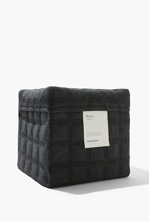 Charcoal Monn Queen Quilt Cover Queen Quilt Covers Country Road