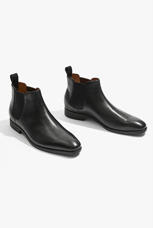 Black Travel Boot - Business Shoes | Country Road