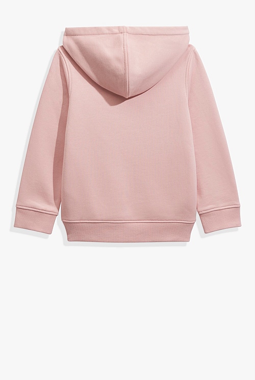 Dust Pink Verified Australian Cotton Heritage Hooded Sweat Sweats