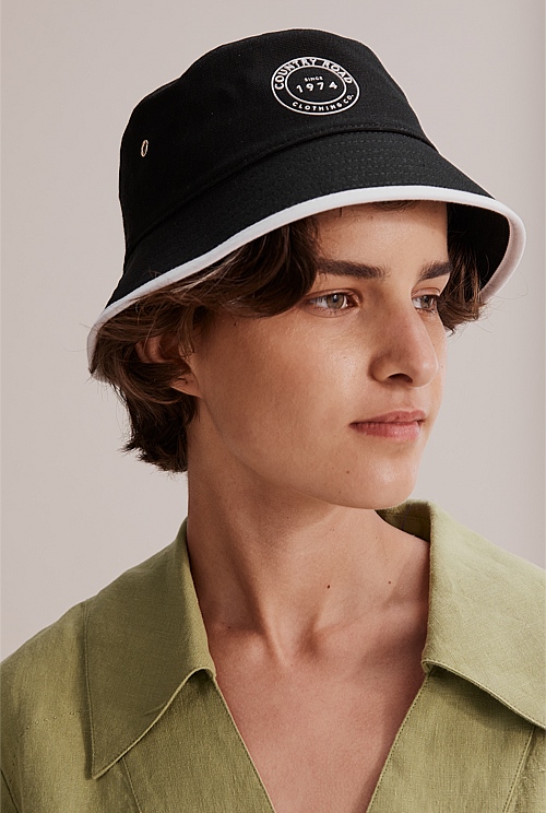 Bucket Hat w/ Centre Logo main image 0
