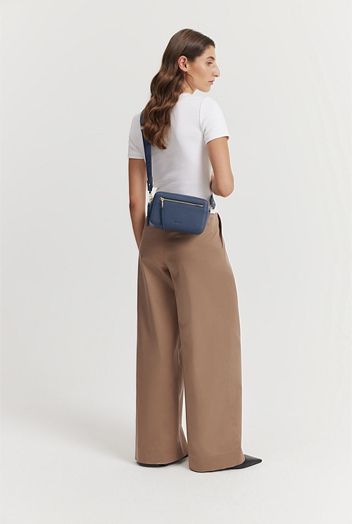 Navy Branded Camera Bag Bags Country Road