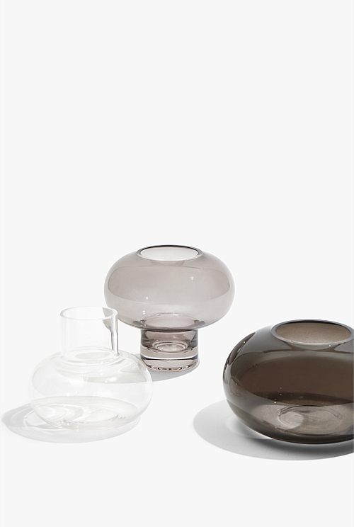 Charcoal Kirra Vase Set of 3 Vases Country Road