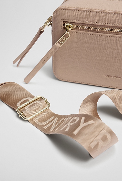 Sand Branded Camera Bag Bags Country Road