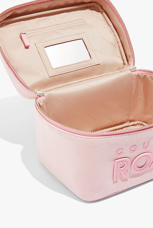 Vibrant Pink Large Applique Cosmetic Case Bag Best Sellers Country Road