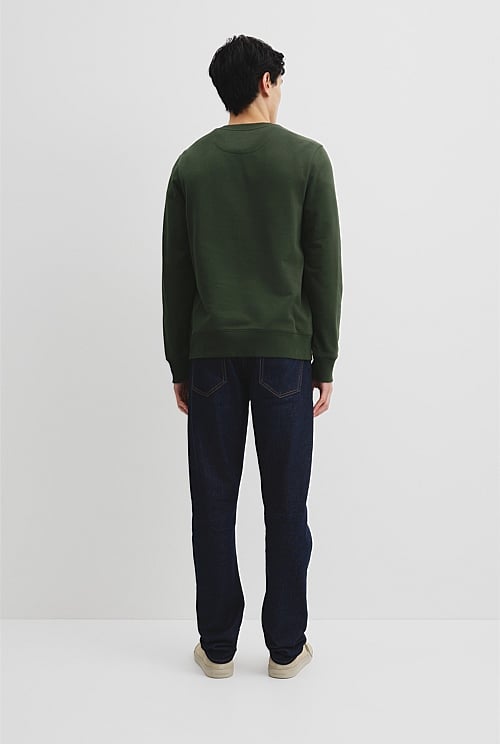 Eden Green Verified Australian Cotton Heritage Sweat Natural Fibres