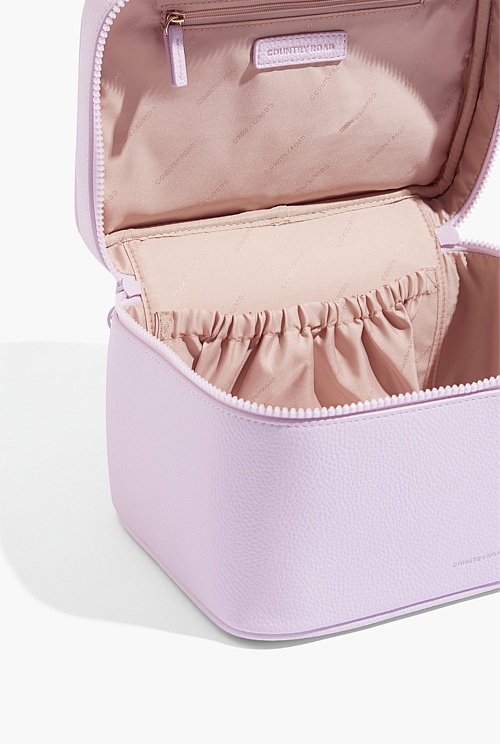 Violet Tint Branded Detail Cosmetic Bag Bags Country Road