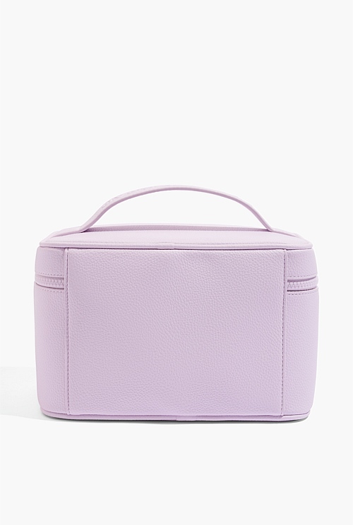 Violet Tint Branded Detail Cosmetic Bag Bags Country Road