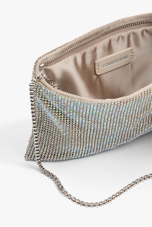 Champagne Sparkle Crossbody Bag - Bags | Country Road