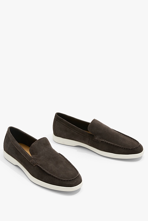 Chocolate Casual Loafer - Casual Shoes | Country Road