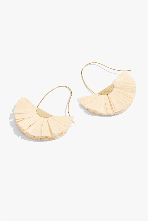 Natural Sunnie Drop Earring - Earrings | Country Road