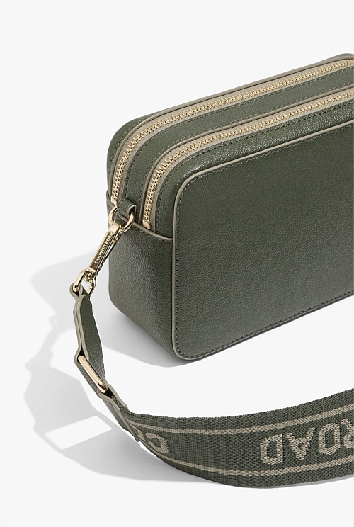 Hunter Green Contrast Camera Bag Bags Country Road