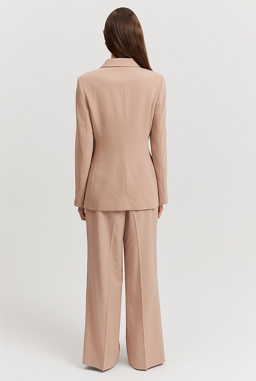 Nougat Longline Slim Blazer Jackets & Coats Country Road