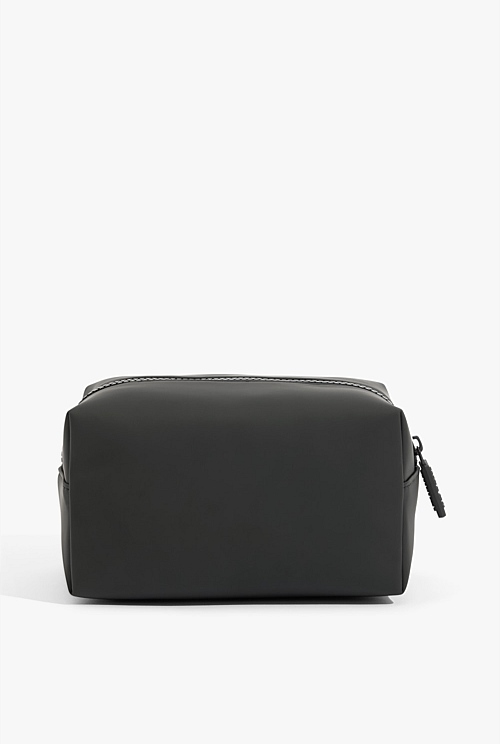 Black Coated Daily Cosmetic Bag - Bags | Country Road