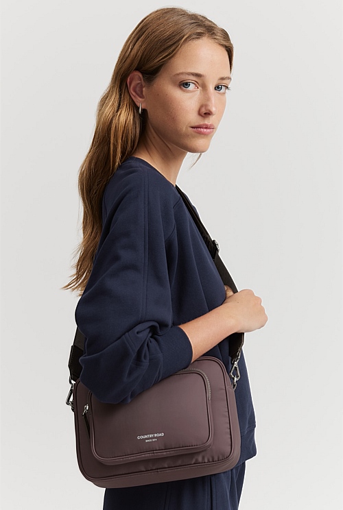 Truffle Recycled Polyester Soft Crossbody Bag Bags Country Road