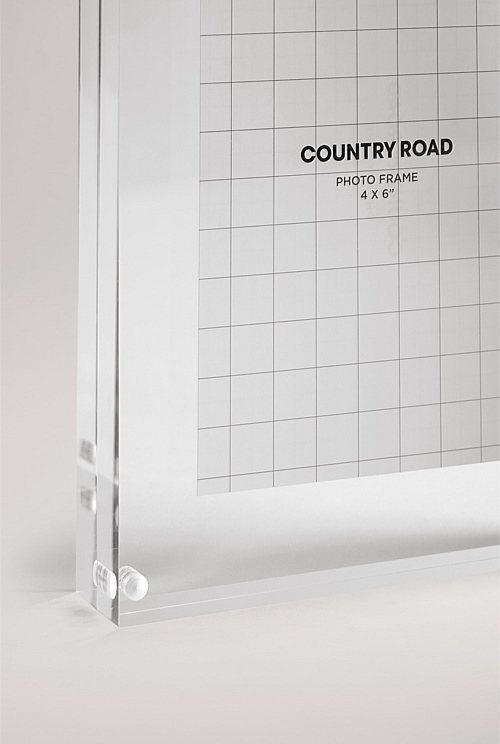 Clear Lucite Large Frame Frames Country Road