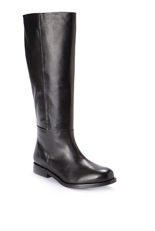 Black Beth Knee-High Boot - Boots | Country Road