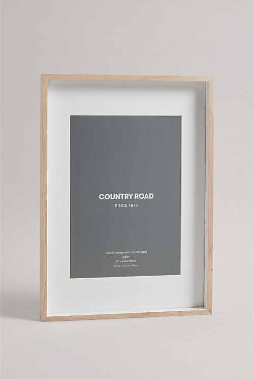 Natural Adler A3 Poster Frame Frames Country Road